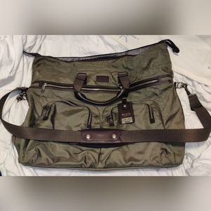 Tumi Men's Forest Green Luggage Bag